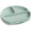 Divided Suction Plate, Sage - Tableware - 1 - thumbnail