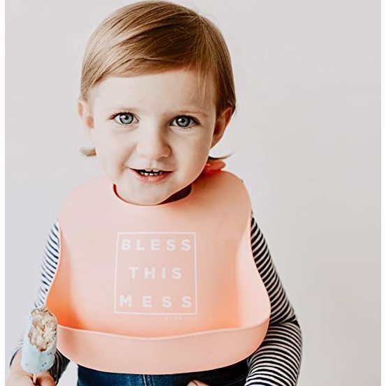 Peach + Mint Bib Set - Bibs - 5
