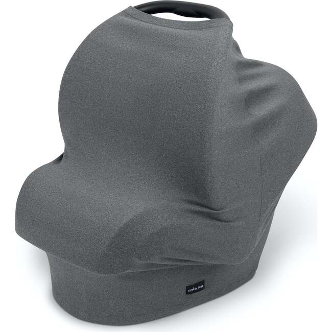 Car Seat Canopy/Nursing Cover, Grey - Car Seat Accessories - 1