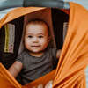 Car Seat Canopy/Nursing Cover, Rust - Car Seat Accessories - 3
