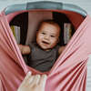 Car Seat Canopy/Nursing Cover, Blush - Car Seat Accessories - 2