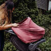 Car Seat Canopy/Nursing Cover, Blush - Car Seat Accessories - 5