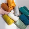 Waffle Baby Blanket, Ocean - Blankets - 5