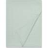 Bamboo Muslin Swaddle Blanket, Sage - Swaddles - 1 - thumbnail