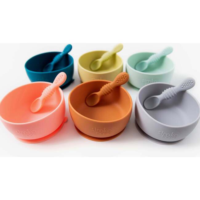 Bowl + Spoon Set, Grey - Tableware - 3