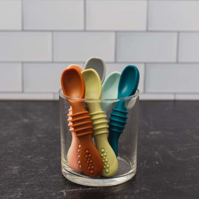 Baby Spoon Set of 6, Multicolor - Tableware - 3
