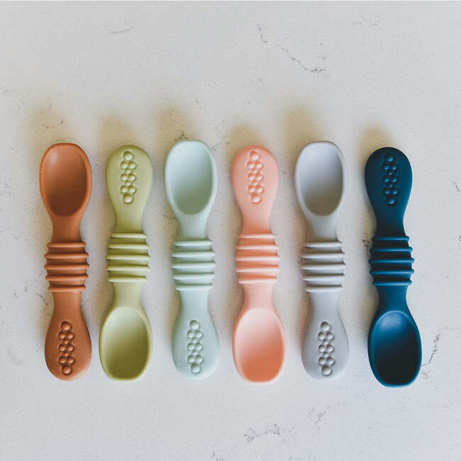 Baby Spoon Set of 6, Multicolor - Tableware - 4