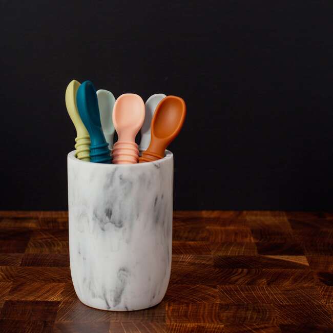 Baby Spoon Set of 6, Multicolor - Tableware - 6