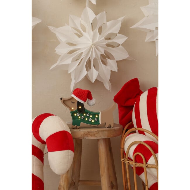 Christmas Mini Puppy Lamp, Christmas Snowflake - Lighting - 3