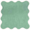 Linen Scalloped Napkins, Garden Green - Tabletop - 1 - thumbnail