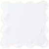 Linen Scalloped Napkins, Lily White - Tabletop - 1 - thumbnail