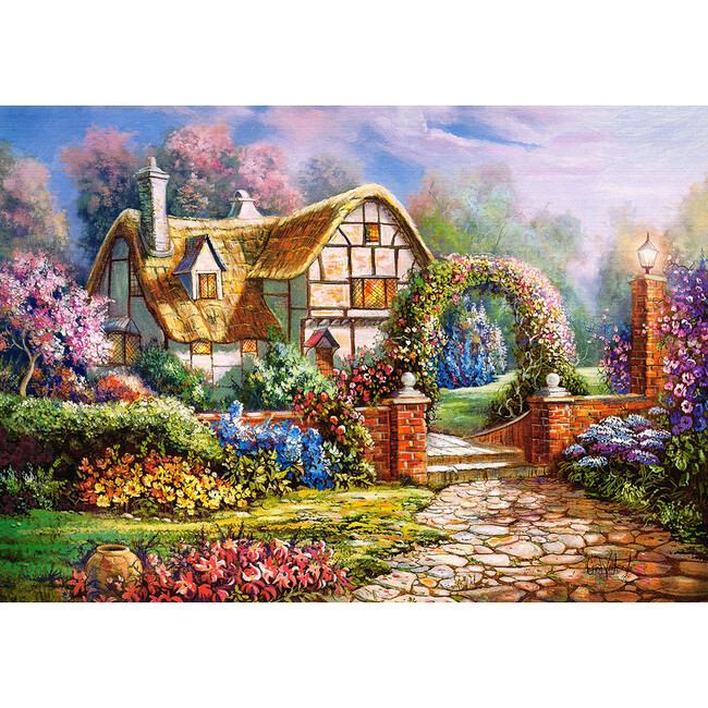 Wiltshire Gardens 500 Piece Jigsaw Puzzle - Puzzles - 2