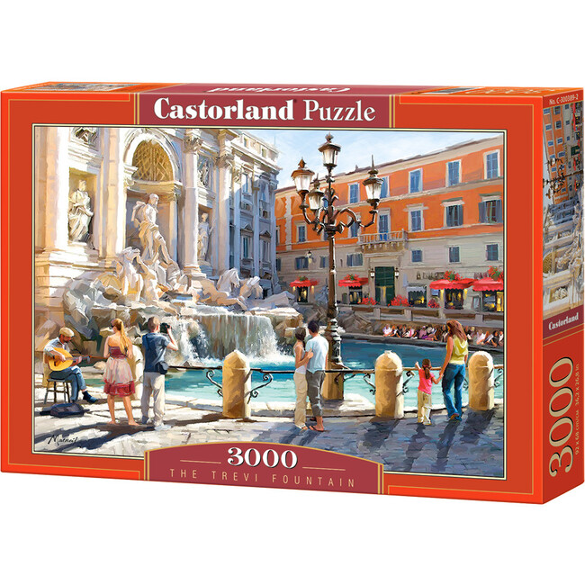 The Trevi Fountain 3000 Piece Jigsaw Puzzle