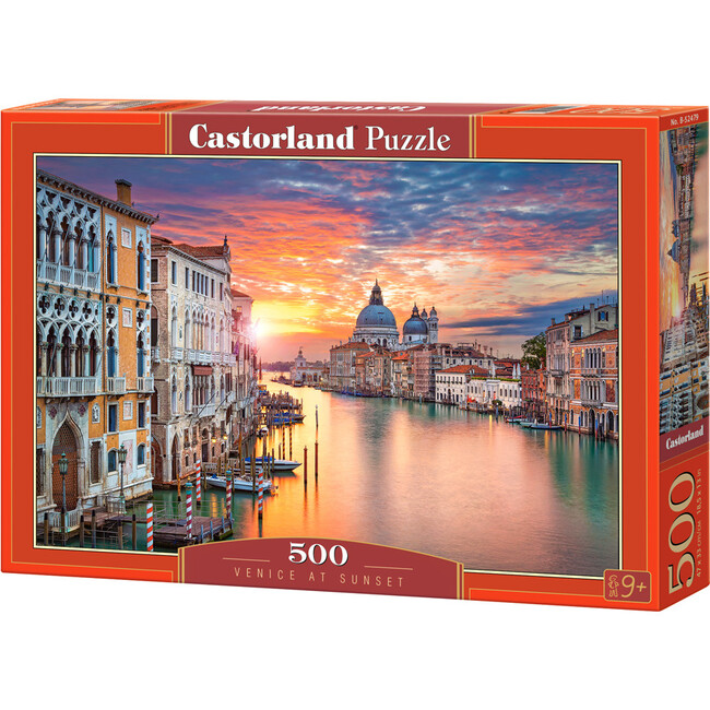 Venice at Sunset 500 Piece Jigsaw Puzzle