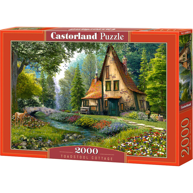 Toadstool Cottage 2000 Piece Jigsaw Puzzle