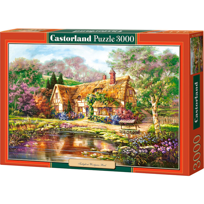 Twilight at Woodgreen Pond 3000 Piece Jigsaw Puzzle