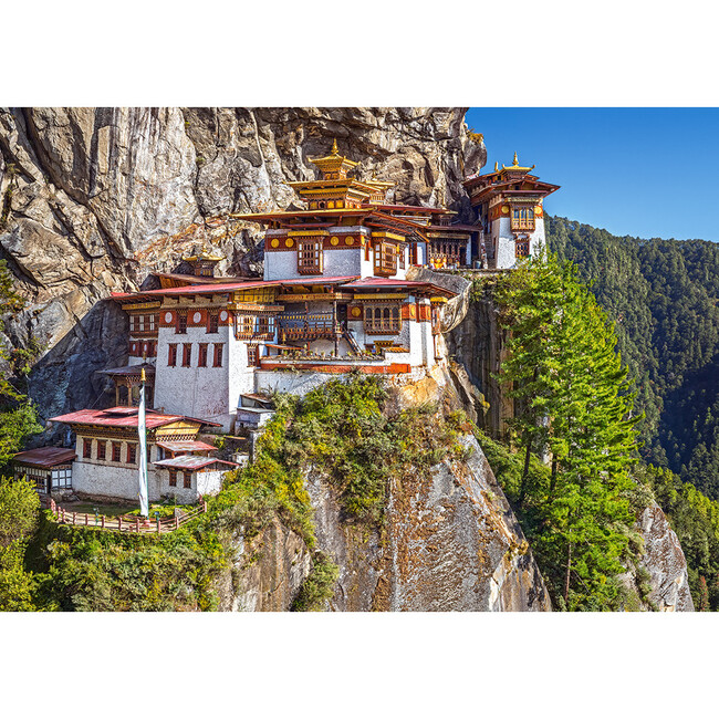 View of Paro Taktsang, Bhutan 500 Piece Jigsaw Puzzle - Puzzles - 2