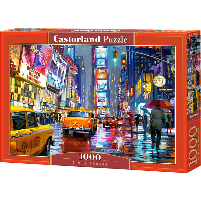 Times Square 1000 Piece Jigsaw Puzzle - Puzzles - 1