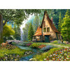 Toadstool Cottage 2000 Piece Jigsaw Puzzle - Puzzles - 2