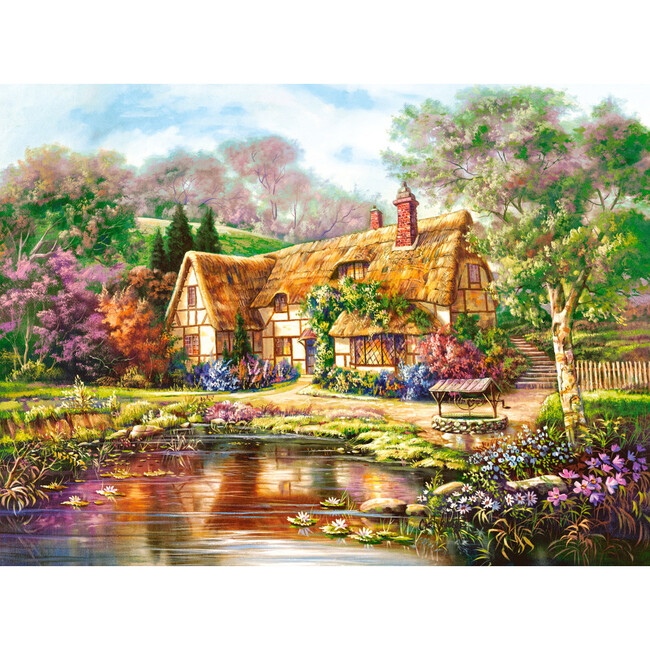 Twilight at Woodgreen Pond 3000 Piece Jigsaw Puzzle