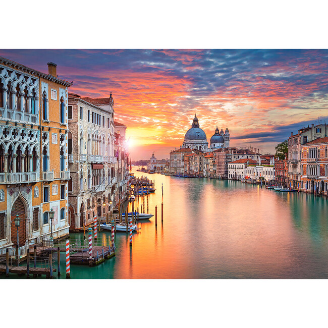 Venice at Sunset 500 Piece Jigsaw Puzzle - Puzzles - 2