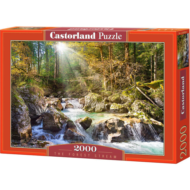 The Forest Stream 2000 Piece Jigsaw Puzzle