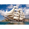 Tall Ship Leaving Harbour 500 Piece Jigsaw Puzzle - Puzzles - 2