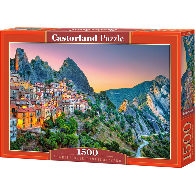 Sunrise over Castelmezzano 1500 Piece Jigsaw Puzzle