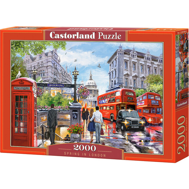 Spring in London 2000 Piece Jigsaw Puzzle