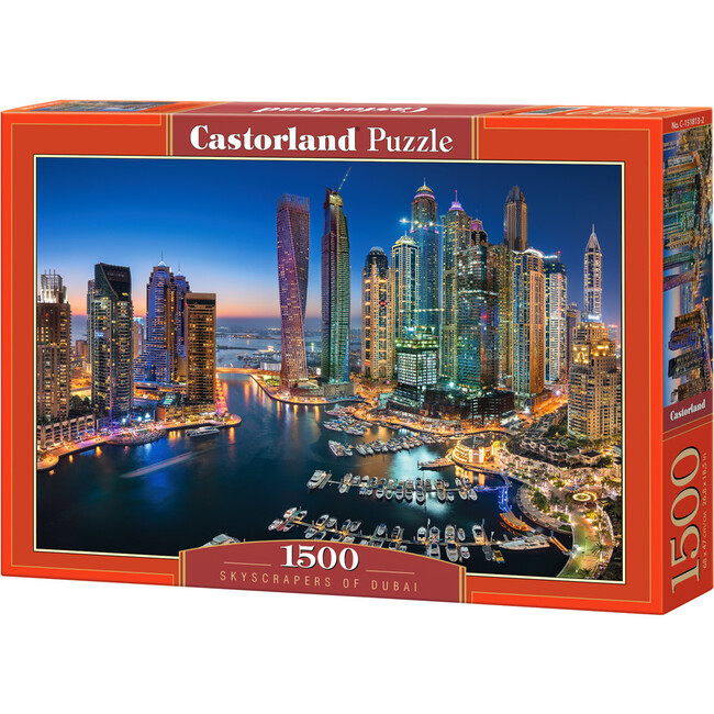 Skyscrapers of Dubai 1500 Piece Jigsaw Puzzle - Puzzles - 1