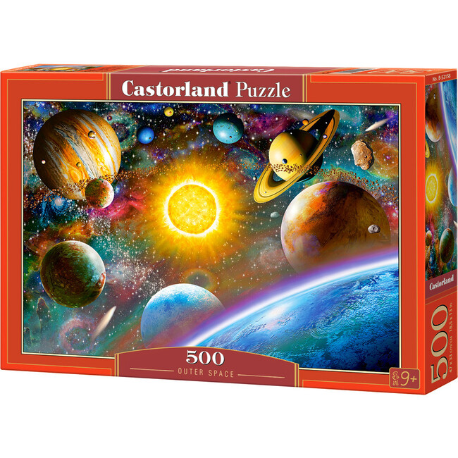 Outer Space 500 Piece Jigsaw Puzzle - Puzzles - 1