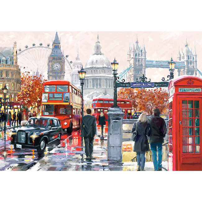 London Collage 1000 Piece Jigsaw Puzzle - Puzzles - 2