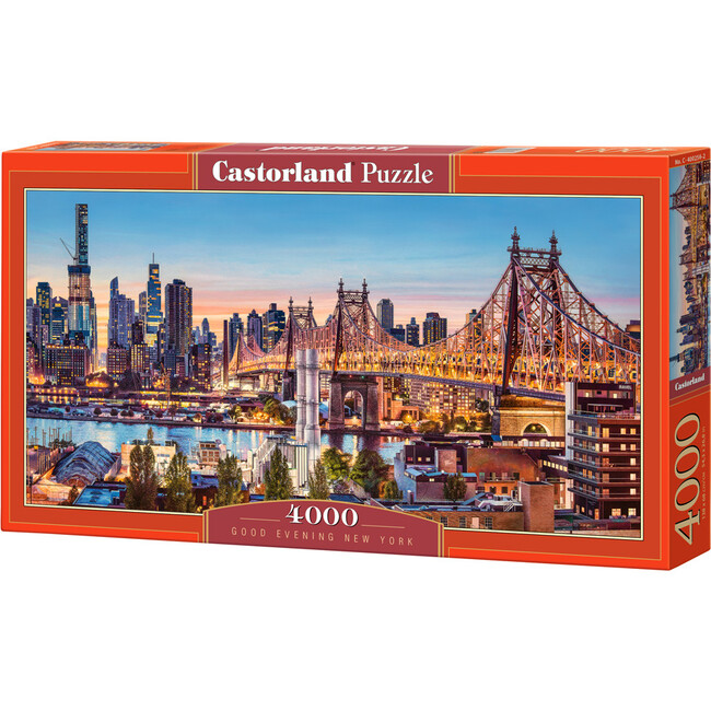 Good Evening New York 4000 Piece Jigsaw Puzzle - Puzzles - 1