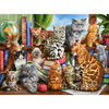 House of Cats 2000 Piece Jigsaw Puzzle - Puzzles - 2