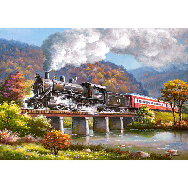 Iron Horse 500 Piece Jigsaw Puzzle - Puzzles - 2
