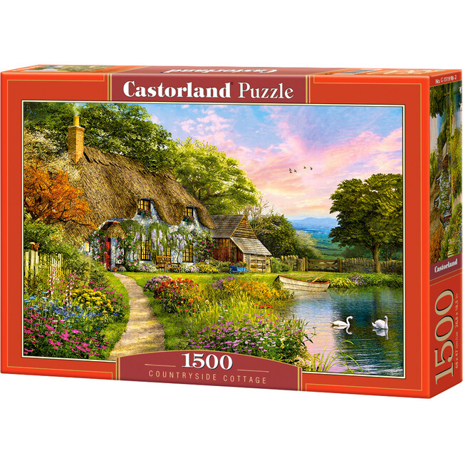 Countryside Cottage 1500 Piece Jigsaw Puzzle