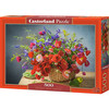 Bouquet with Poppies 500 Piece Jigsaw Puzzle - Puzzles - 1 - thumbnail