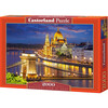 Budapest View at Dusk 2000 Piece Jigsaw Puzzle - Puzzles - 1 - thumbnail