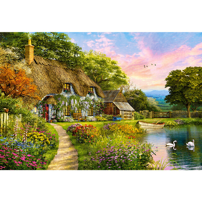 Countryside Cottage 1500 Piece Jigsaw Puzzle - Puzzles - 2
