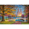 Autumn Stroll, Central Park 1500 Piece Jigsaw Puzzle - Puzzles - 2