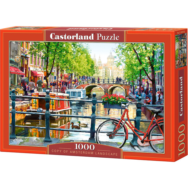 Amsterdam Landscape 1000 Piece Jigsaw Puzzle - Puzzles - 1