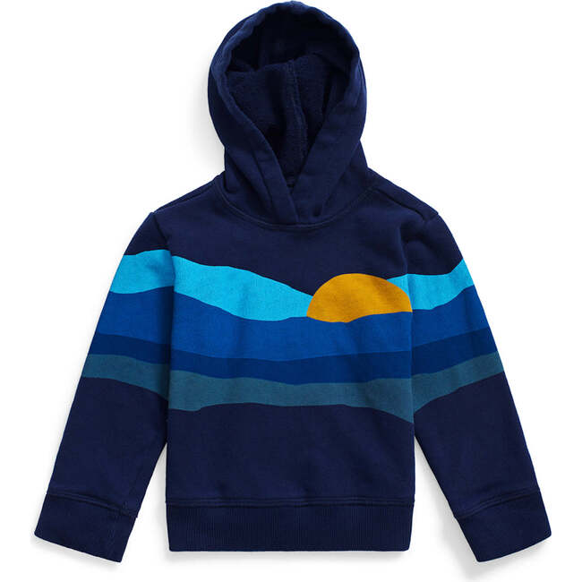 Soleil Lightweight French Terry Hoodie





, Blue