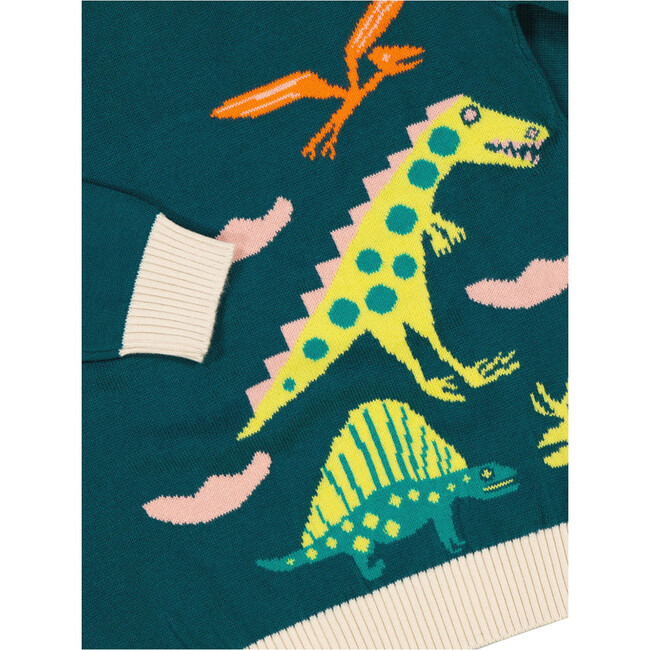 Cotton Knit Sweater, Paleontology - Sweaters - 2
