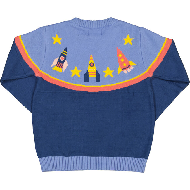 Cotton Knit Sweater, Space Exploration - Sweaters - 3