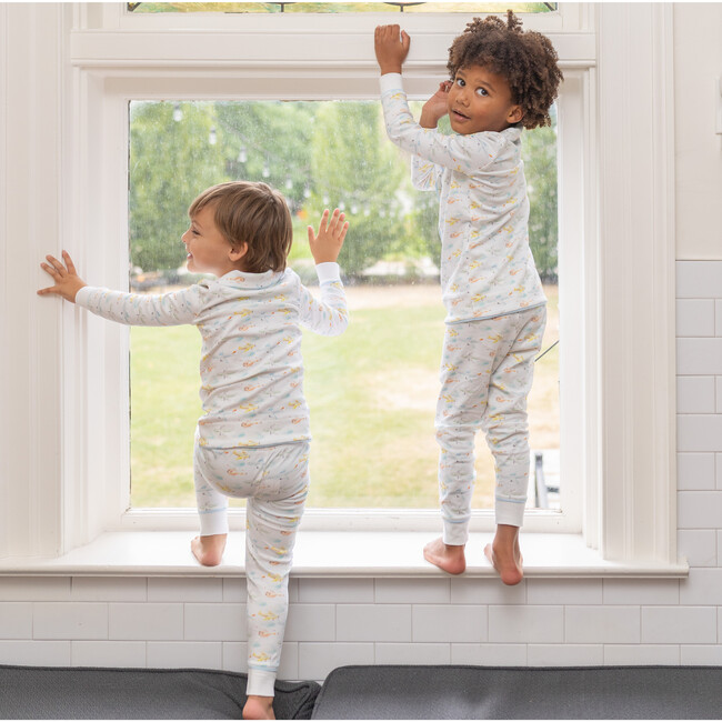 Classic Pajamas, Airplane Print - Pajamas - 3