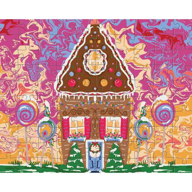 JIGGY Junior, Gingerbread Dream House by Tracy Dawn Brewer - Puzzles - 2