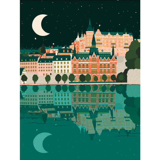 Starry Night in Stockholm, Jessica Leslie - Puzzles - 2