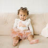 Gold Band Layered Frill Tutu Skirt, Multicolors - Skirts - 3