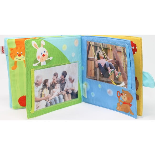 Playmates Soft Fabric Baby Photo Album - Plush - 6