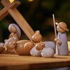 Natural Wood Nativity Scene Play Set - Blocks - 4 - thumbnail